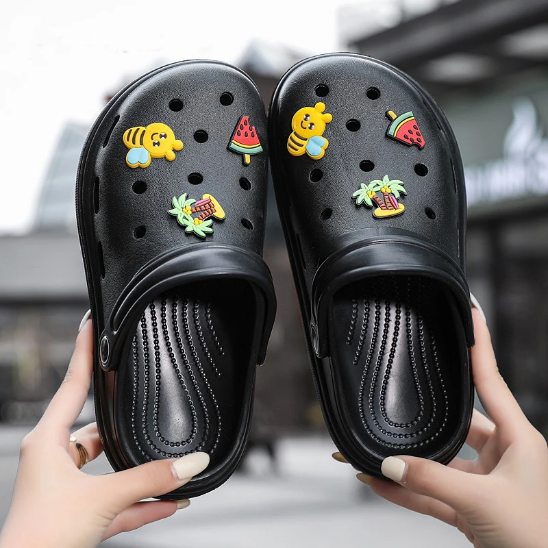 

FZNYL Women's Slippers Slip on Casual Garden Shoes For Women Flip Flops Mules Nursing Clogs Work Slides Female Rubber Sandals