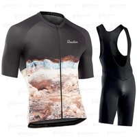 raudax new summer cycling set short sleeve jersey bike uniform sports bicycle clothing mtb clothes wear maillot ropa de ciclismo