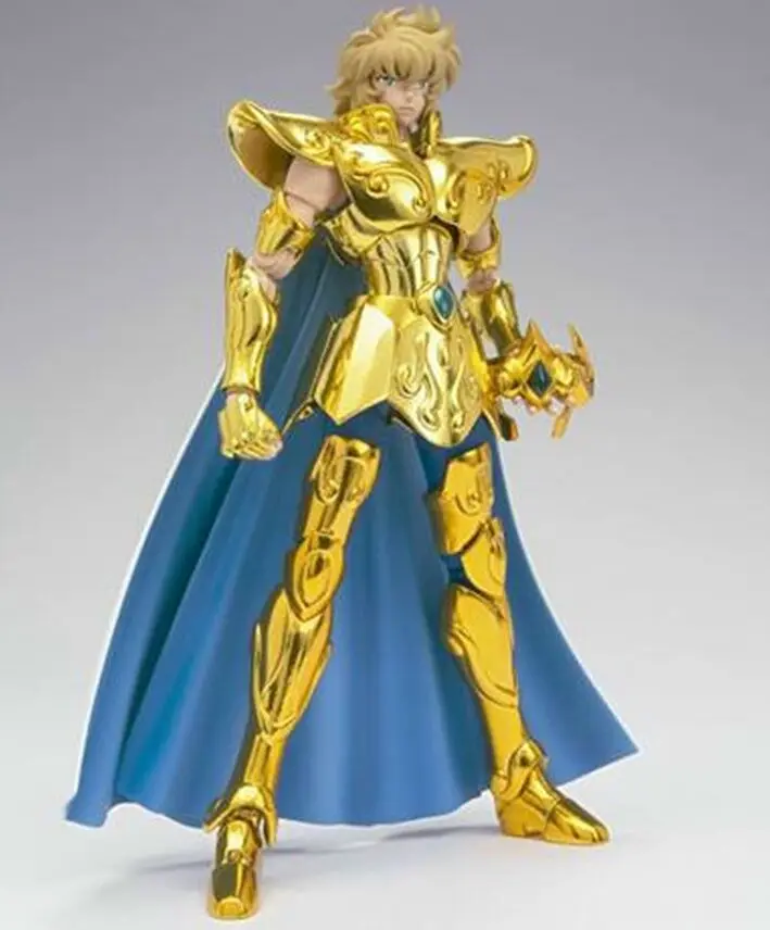 

In Stock Metal Club MC Saint Seiya Myth Cloth Leo Aioria Glod EX 2.0 Action Figure Model Toy Metal Armor