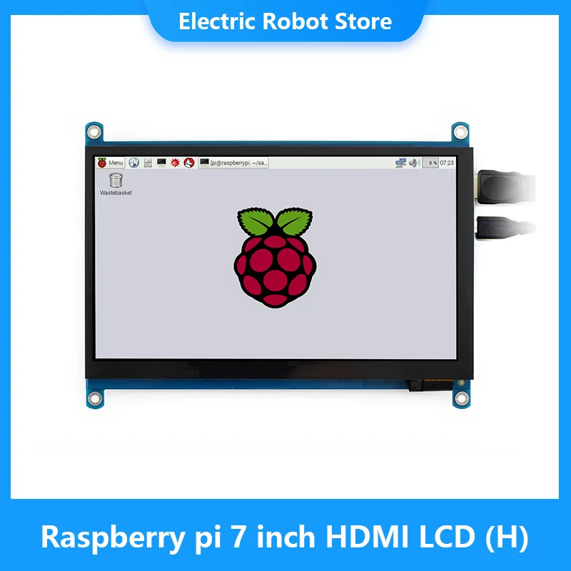 Waveshare 7-дюймовый HDMI LCD (H) монитор компьютера 1024*600 IPS емкостный сенсорный экран поддерживает Raspberry Pi Jetson Nano Win10 и т. д.