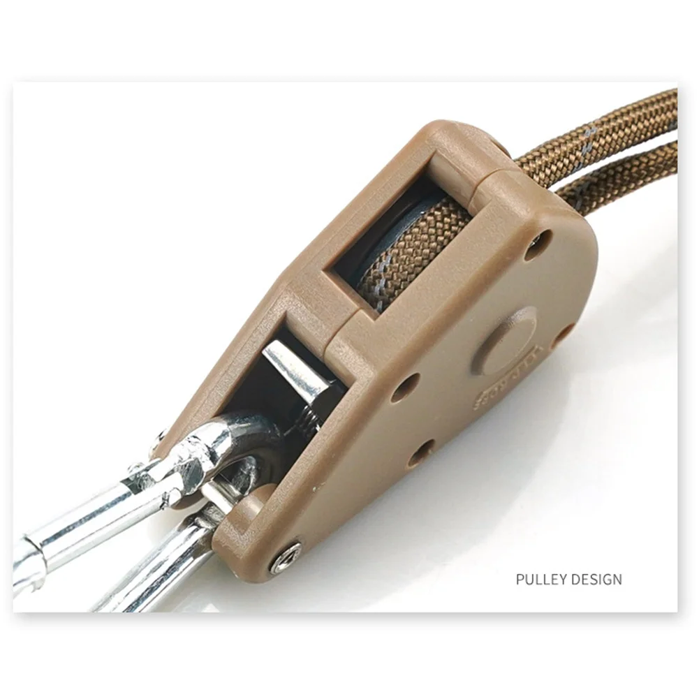 2022 Совершенно новая веревочная пряжка 4/5 м Регулируемая Веревка для палатки