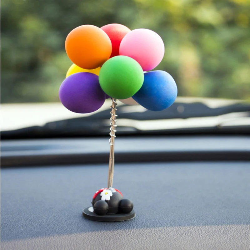 

Creative Confession Balloon Car Decoration Center Console Decoration Car Interior Accessories Cute Sweet Decoration Accessories