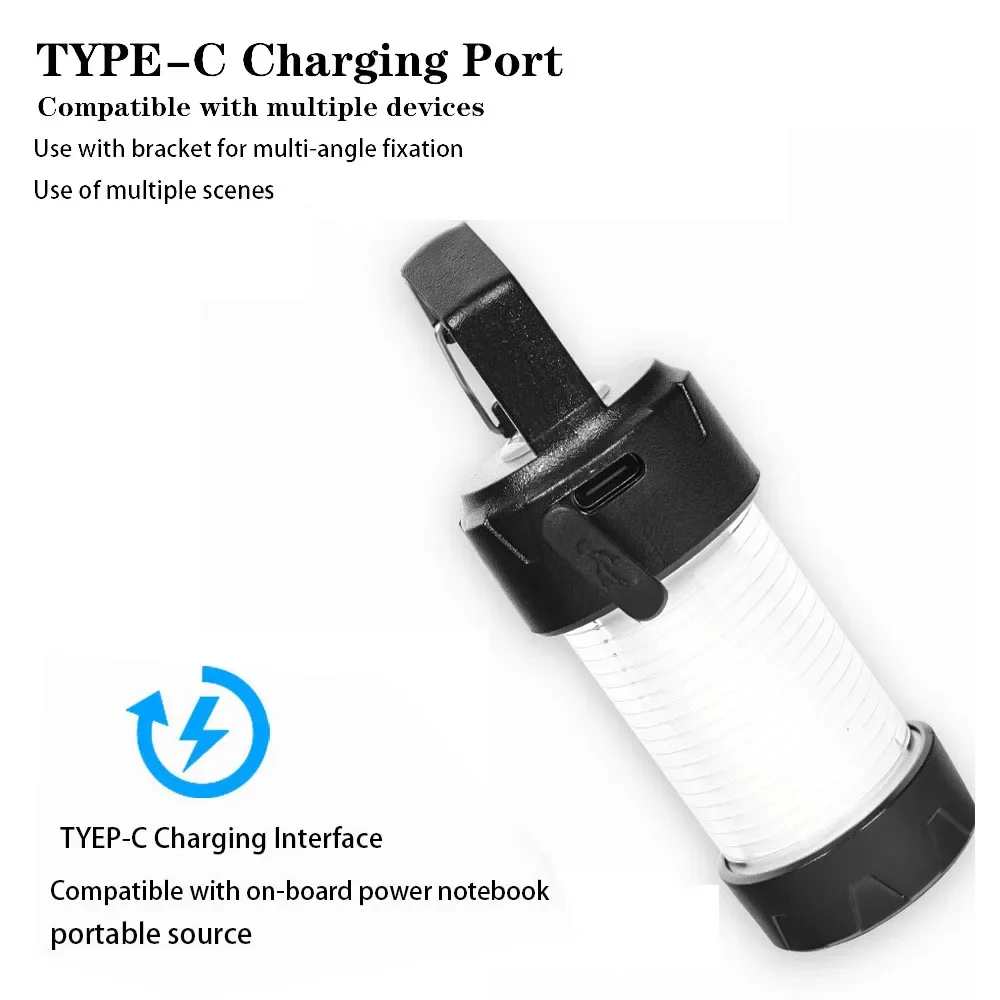 Черный светодиодный фонарь для кемпинга BATOT ML4