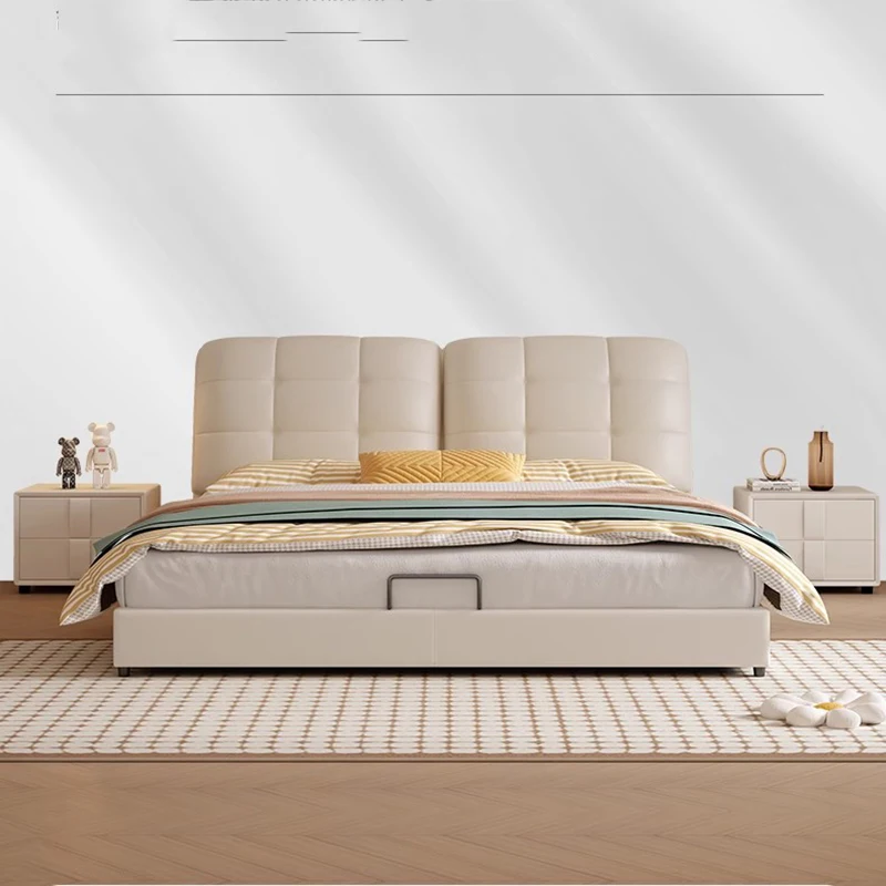 

Toddler Wooden Beds Children Massage Minimalist Free Shipping Double Bed Storage Multifunctional Camas Dormitorio Furnitures