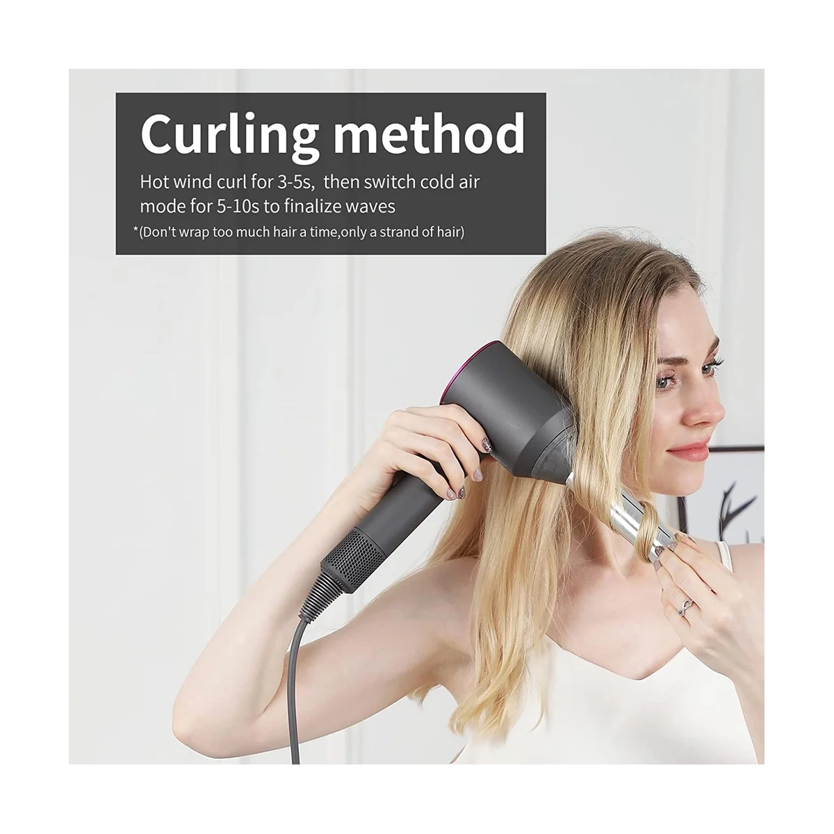 Бочки для завивки волос Supersonic HD01 HD02 HD03 HD04 HD07 HD08 HD15 фен насадка аксессуары A