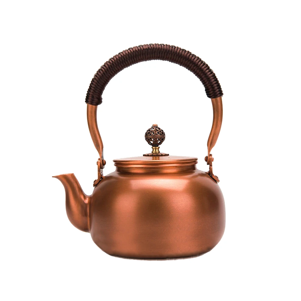 

Мини-чайник ручной из красной меди, 600 мл