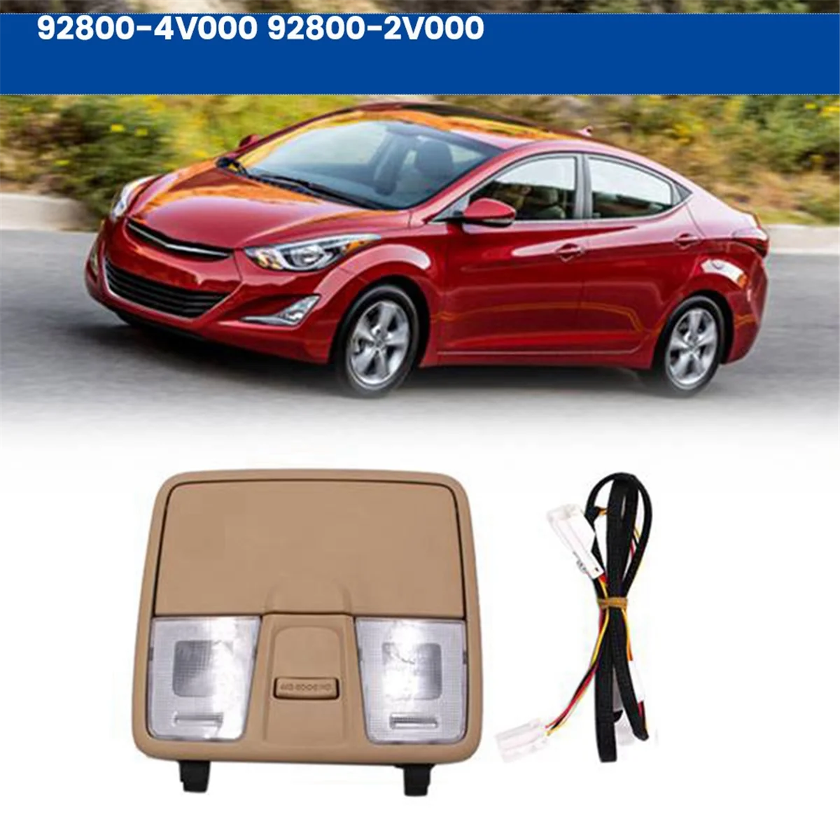 Автомобильная верхняя консоль карта внутренняя крыша стеклянная коробка в сборе