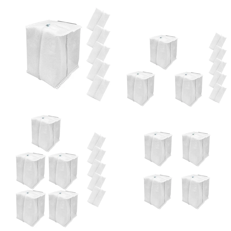 

10Piece Reusable Vacuum Bags Parts Accessories For Irobot Roomba I & S & J Series,