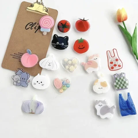 Корейский мультяшный держатель для телефона с милым котом пандой Griptok Grip Tok, Кронштейн для мобильного телефона iPhone Samsung, складное кольцо на палец, подставка, розетка