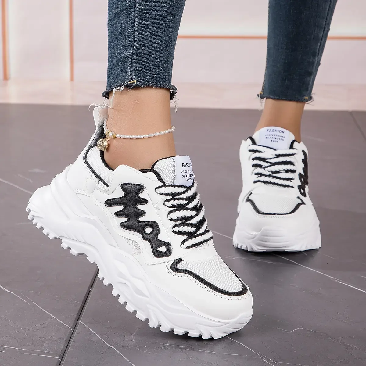 Женские Дышащие Кроссовки Для Бега Спортивная Повседневная Прогулочная Обувь