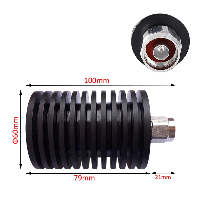 Параметры/4 ГГц 100 Вт искусственная нагрузка для приема компонентов