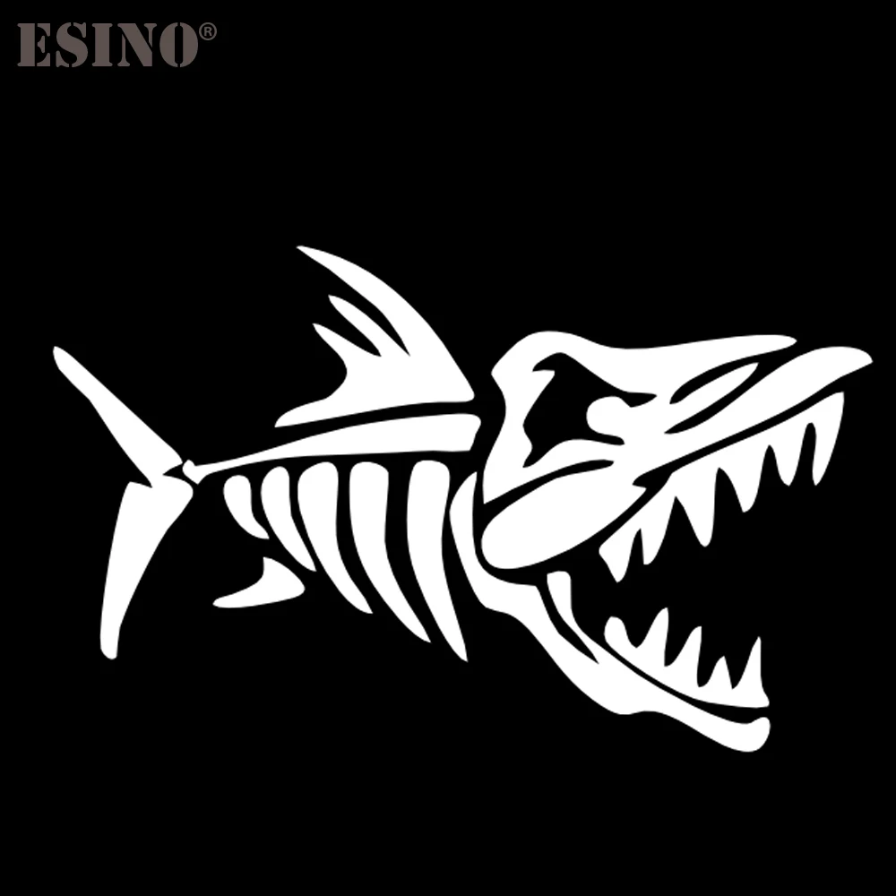 

Забавный мультяшный автомобильный Стайлинг рыбьи кости декоративная Пвх резьба Авто Наклейка Автомобильные аксессуары переводная картинка виниловая наклейка