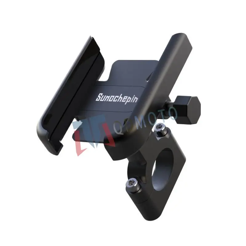 

Bike Phone Holder CNC Motorcycle Handlebar Mobilephone Support Aluminum Alloy 360 Rotation MTB Road Bicycle Mount Accessories