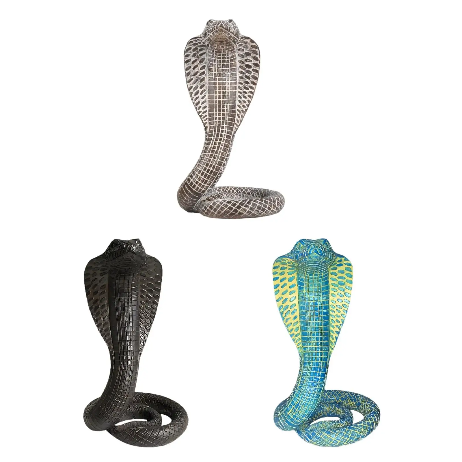 Статуя змеи уникальное произведение искусства прочная коллекционная фигурка из