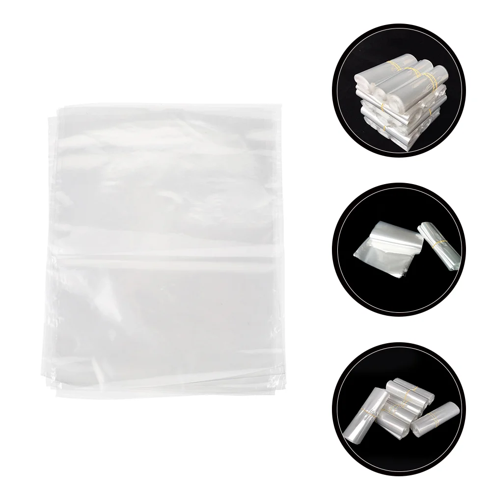 

Heat Shrink Film Bag Clear Household Fresh Keeping Packaging Wrapping Bags POF Book