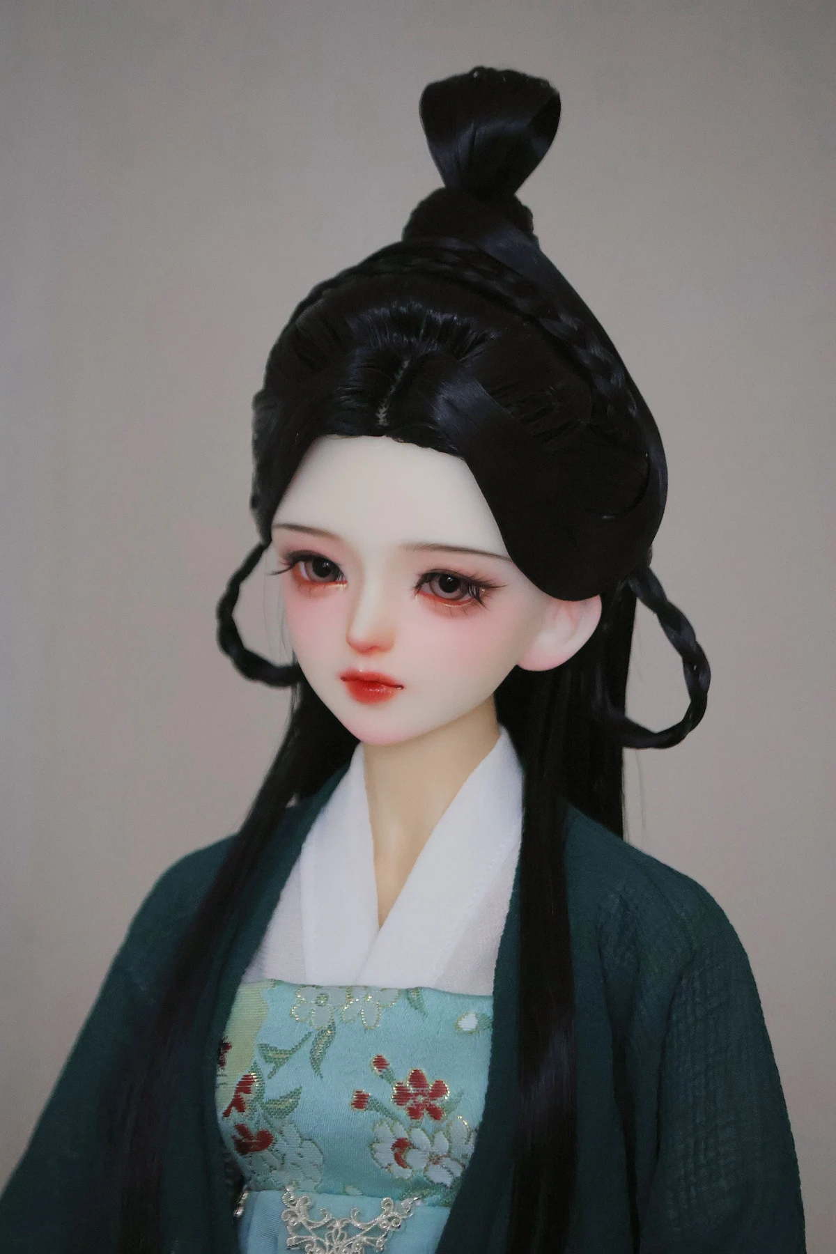 1/4 1/3 масштаб древний костюм куклы BJD парики китайский ханьфу винтажный длинный