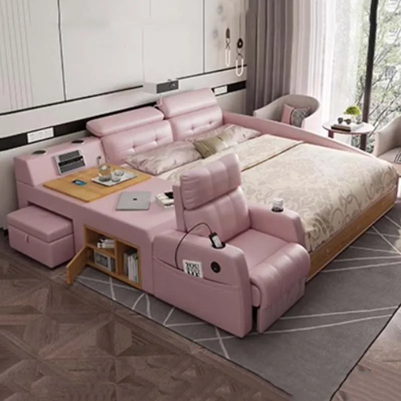 Массажер Usb в европейском стиле двойная кровать многофункциональная