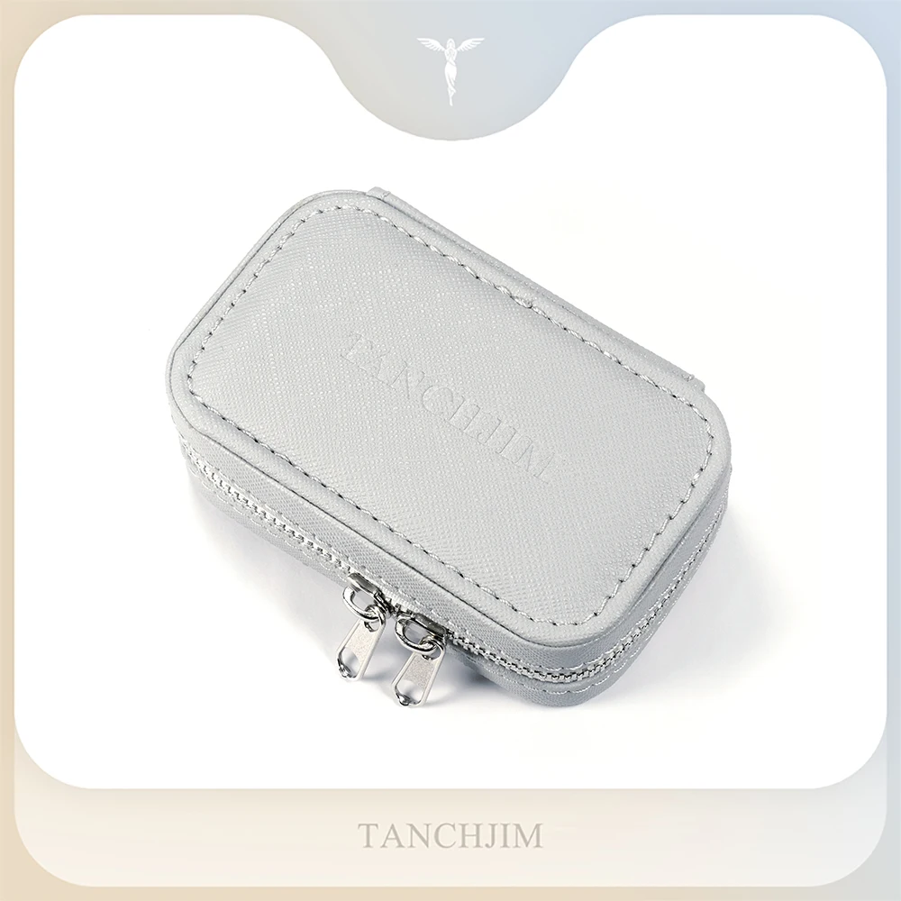 Кожаная сумка для хранения TANCHJIM Mini кожаный чехол переноски портативная коробка