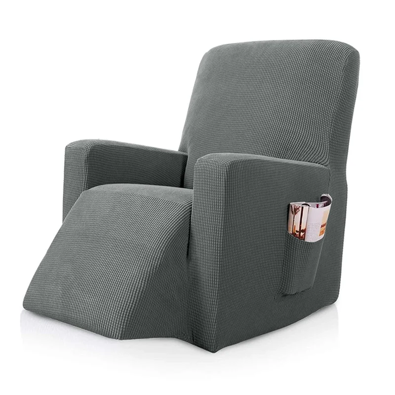 

Stretch Elastic Recliner Sofa Cover Non-slip Removable And Washable Electric Armchair Cover Recliner Chair slipcover