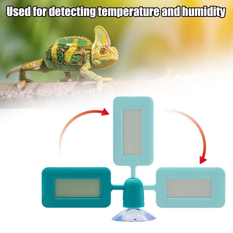 Цифровой термометр для рептилий гигрометр датчик температуры в помещении