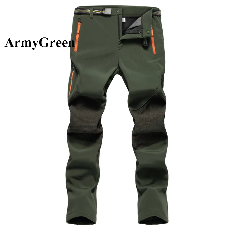 

Outdoor Men Winter Warm Pants Breathable Waterproof Hiking Climbing Trekking Tourism Camping Thermal Trousers PN35