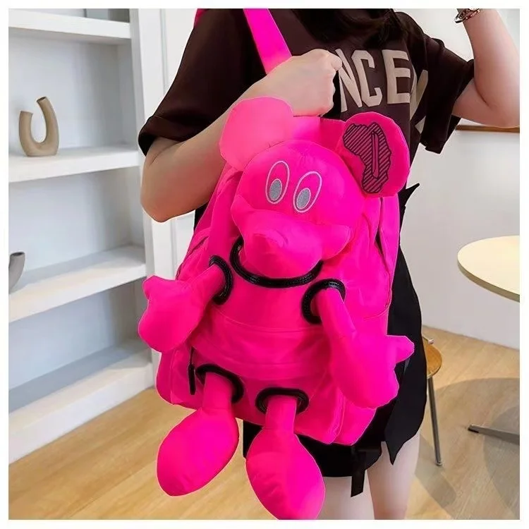 Рюкзак с милой куклой Микки для девочек рюкзак учеников младшей и старшей школы