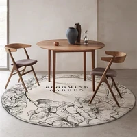 round carpet large area rugs for living room bedside rug water absorbent floor mat non slip door mats tapis nordic nordic style