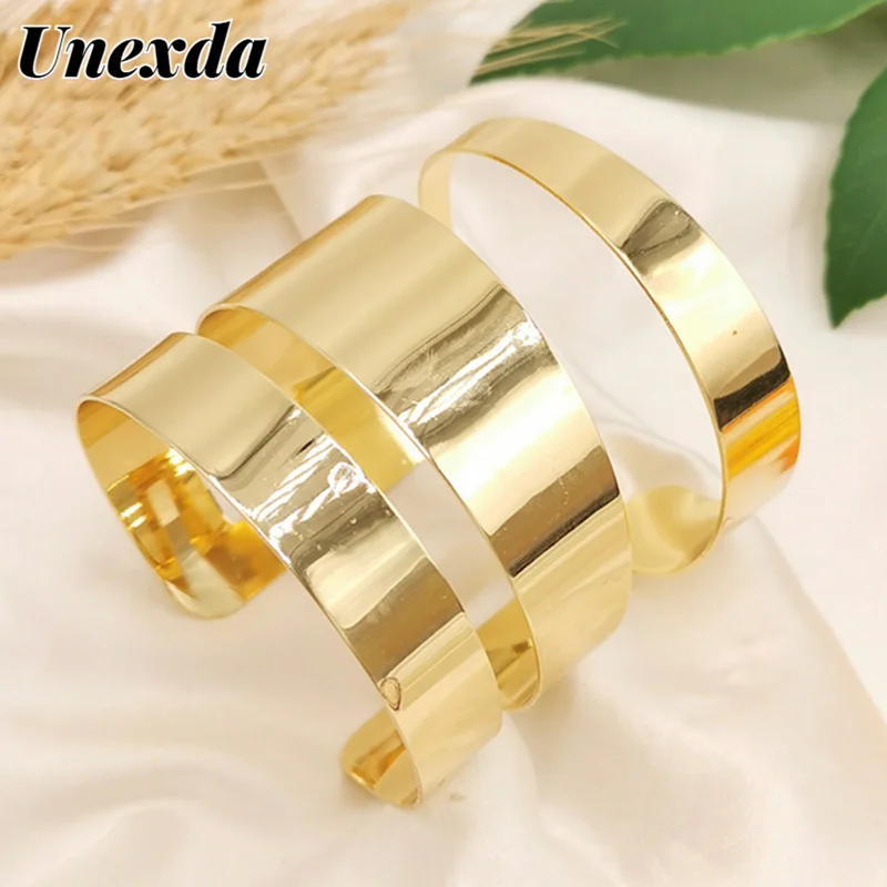 

Unexda Charm Fashion Bracelet Punk Accessories Jewelry Design Gold Plated Bracelets Gothic Jewelry Party Gifts Girls Bangles