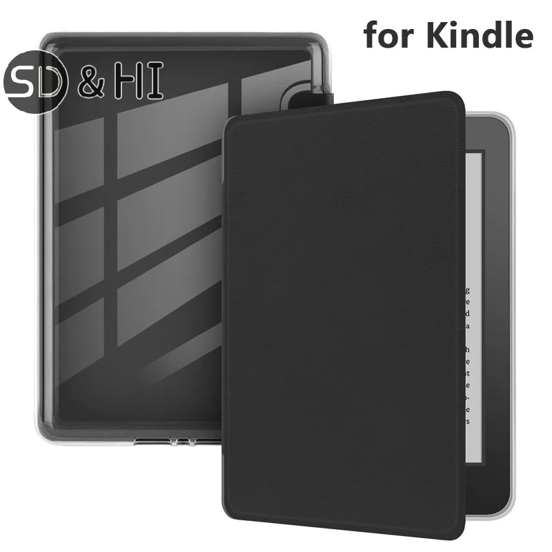 Прозрачный складной защитный чехол для Kindle Paperwhite 1/2/3/4/5/6 2024 2022 защита чтения