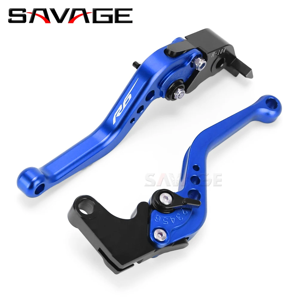 Короткие Рычаги тормозной муфты для YAMAHA YZFR6 YZF R6 600 R6S 1999-2022 аксессуары мотоциклов
