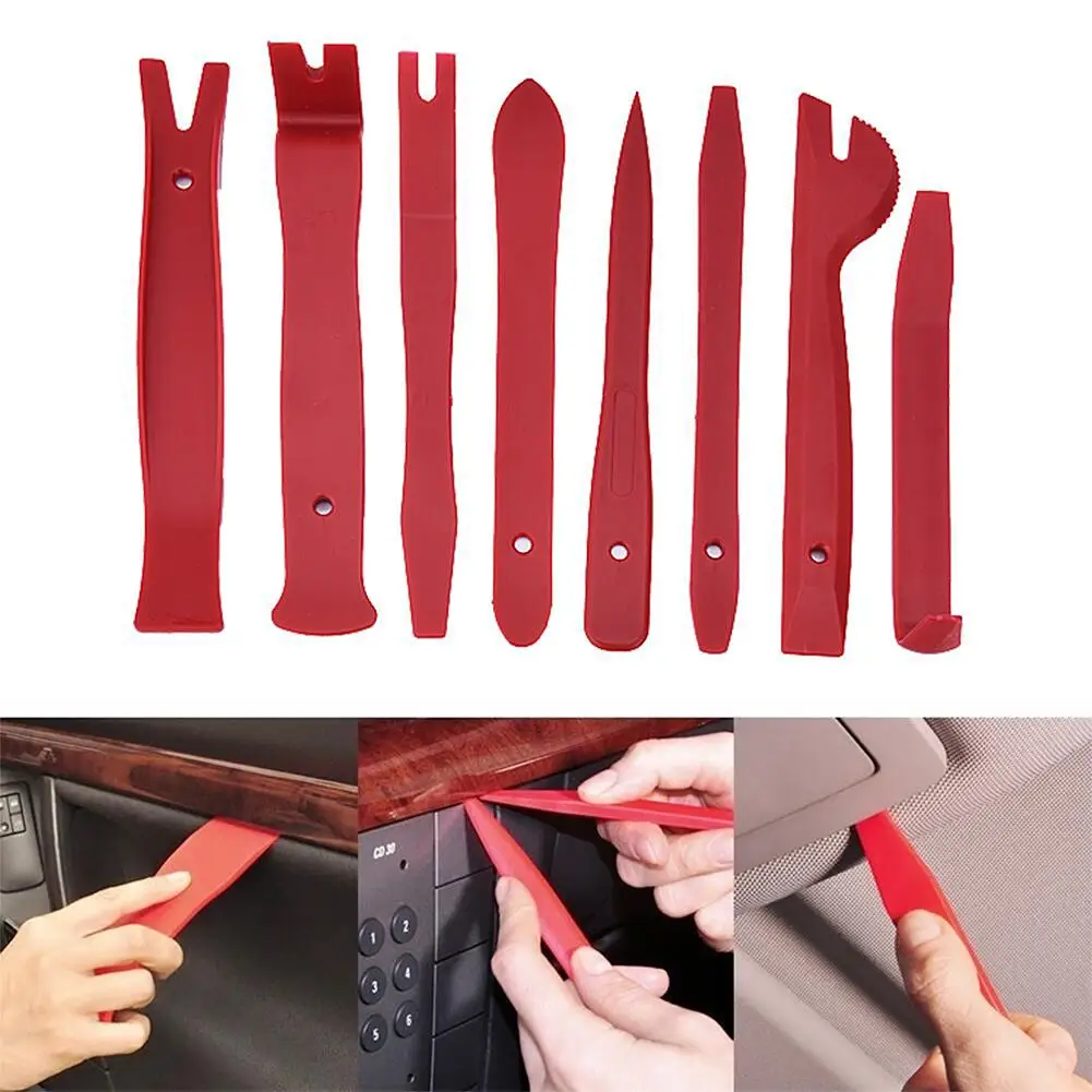

13pcs Car Panel Door Audio Trim Removal Tool Kit Repair Tools Screwdriver Pliers Car Interior Disassembly Tools