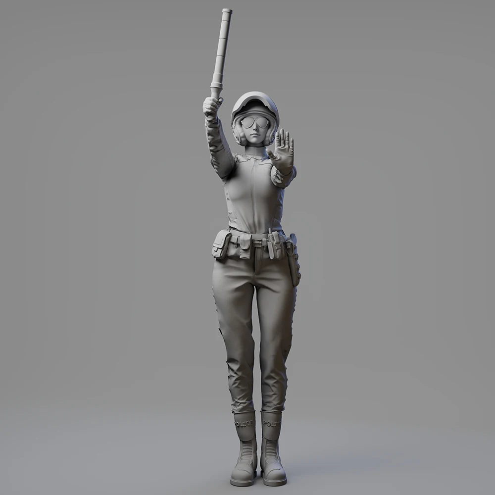 Миниатюры OceanCosmos оригинальные женщина-полицейская Полицейская культура