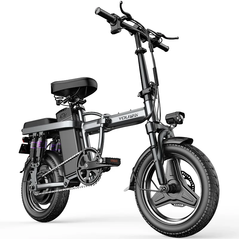 

FEIVOS F9 E Bike 400W 48V 14Inch 30km/h Folding Electric Bicycle Adult Variable Speed Off-Road Power-Assisted Bicycle
