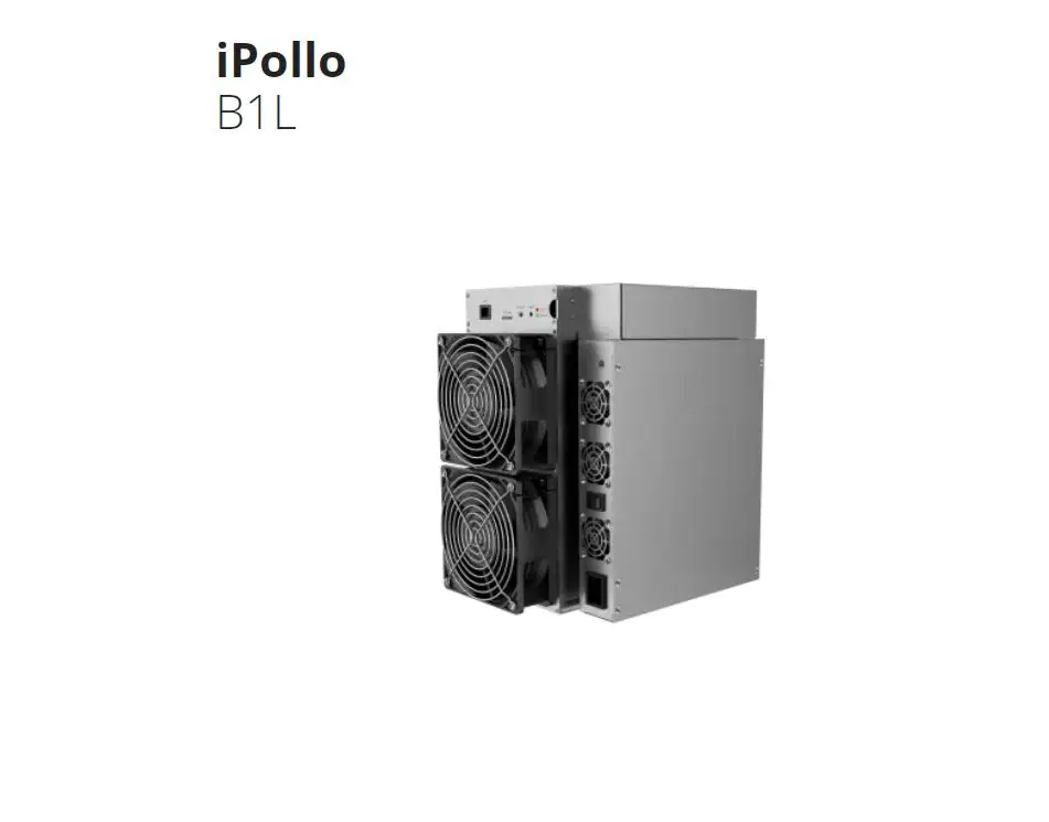 

Profitale Bitcoin Miner Ipollo B1L Sha-256 Algorithm 60th/S 3000W with PSU