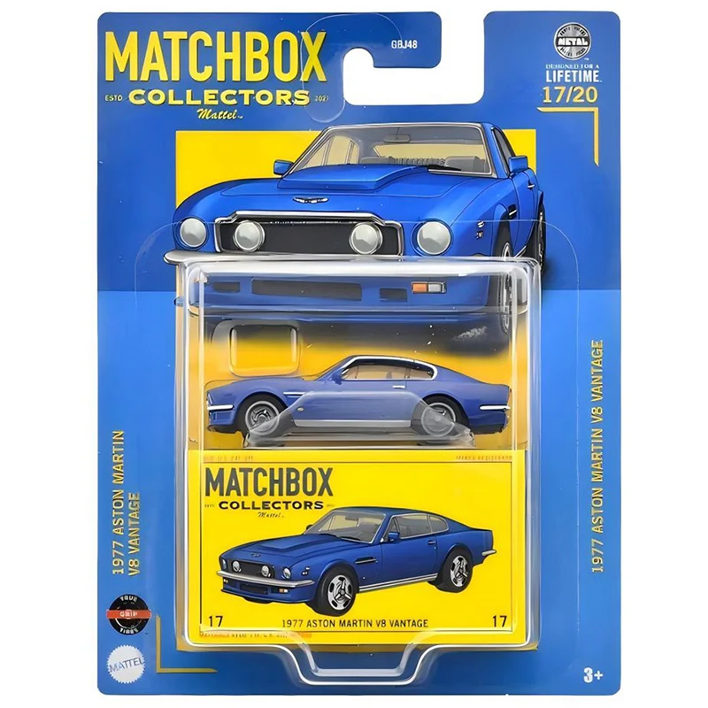Модель автомобиля из литого сплава 2024-GBJ48 Matchbox 1/64 1973 Savanna RX-3 18 Jeep Wrangler JL 1953 Ford COE V8