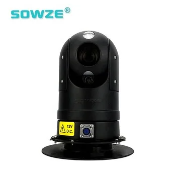 

360 Degree Rotation Infrared IR Vehicle PTZ Camera for Fire Truck