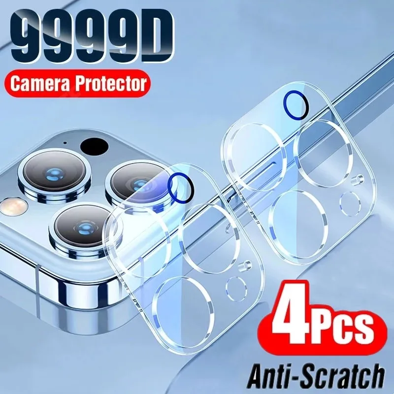 

Защита для объектива камеры IPhone, 11, 12, 13 Pro Max, Mini, X, XR, Xs Max, из закаленного стекла, полноэкранная, 4 шт.