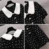 Summer Black Polka Dot Doll Collar Mini Dress Women Korean Vintage Hepburn Casaul Party Dress 2023 Elegant Bodycon Evening Dress 4 Summer Black Polka Dot Doll Collar Mini Dress Women Korean Vintage Hepburn Casaul Party Dress 2023 Elegant Bodycon Evening Dress 4