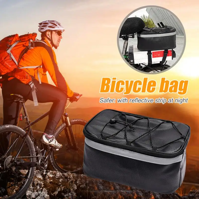 

Multi Function Cycling Insulated Trunk Cooler Bag Bicycle Bike Rear Seat Bag Luggage Rack Pannier Bag Cycling Accessories