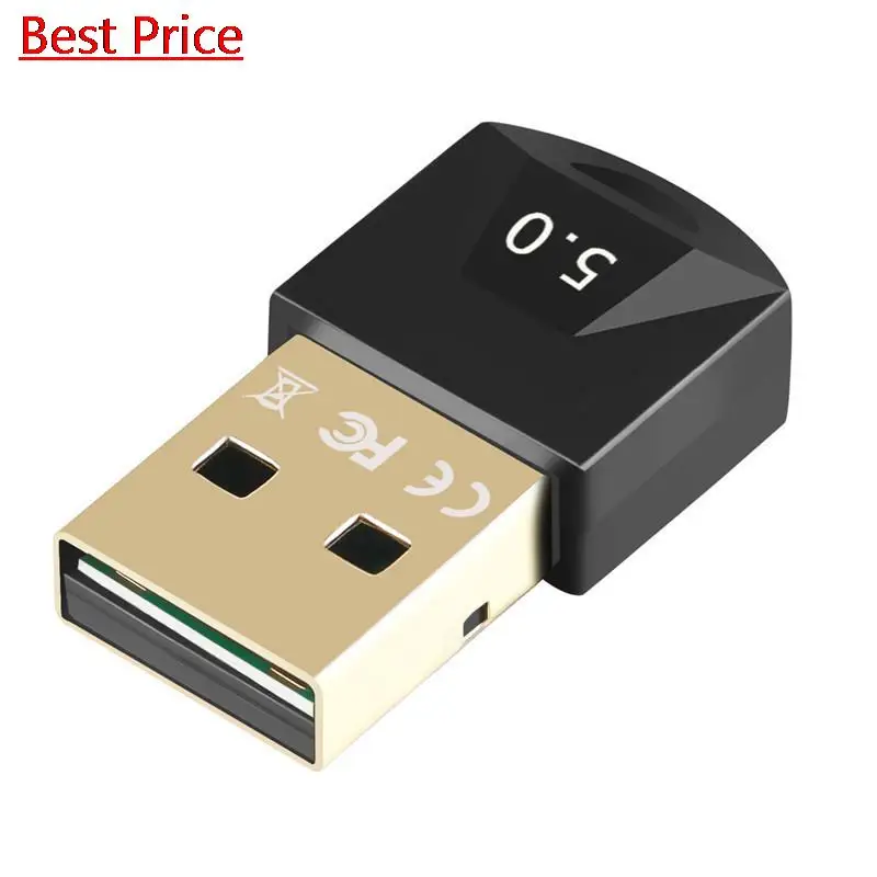 

50 шт./партия, USB-адаптер Bluetooth 5,0 для компьютера