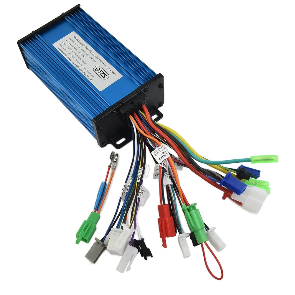 

48V 60V 1800W Lead-Acid Lithium Battery Eelectric Bicycle BLDCM Controller Automatic Identification Brushless DC Motor Controlle
