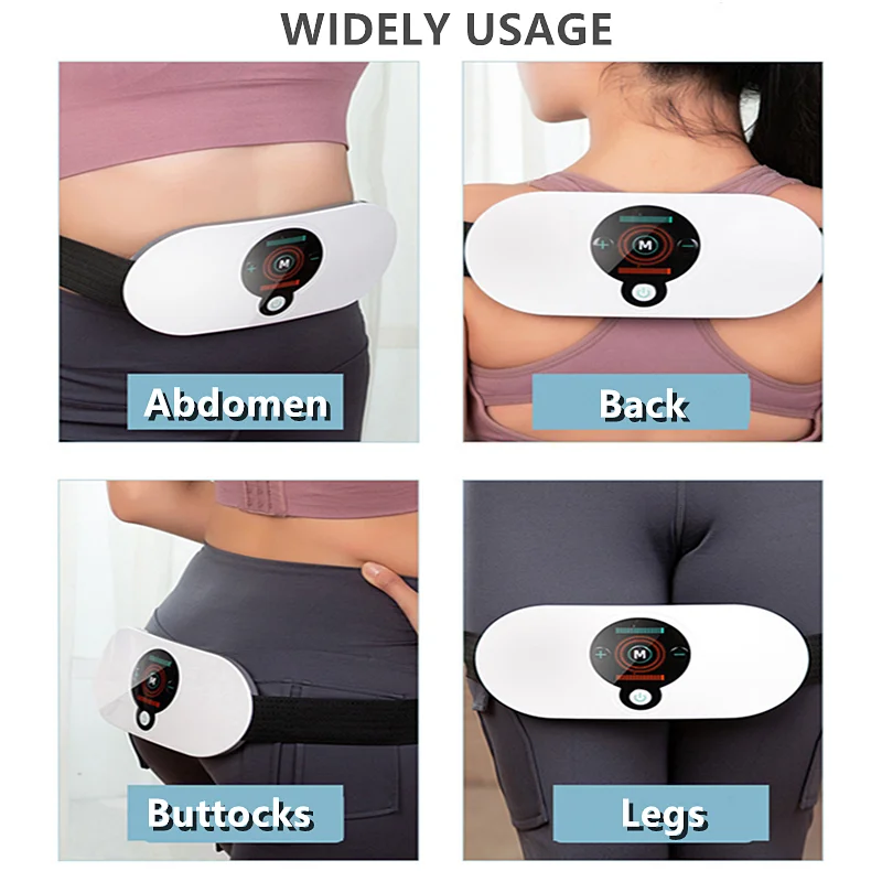 Upgraded Electric Body Slimming Massager Wireless Belt Fat Burning Abdominal Massage Buttock Legs Beauty Health Machine |