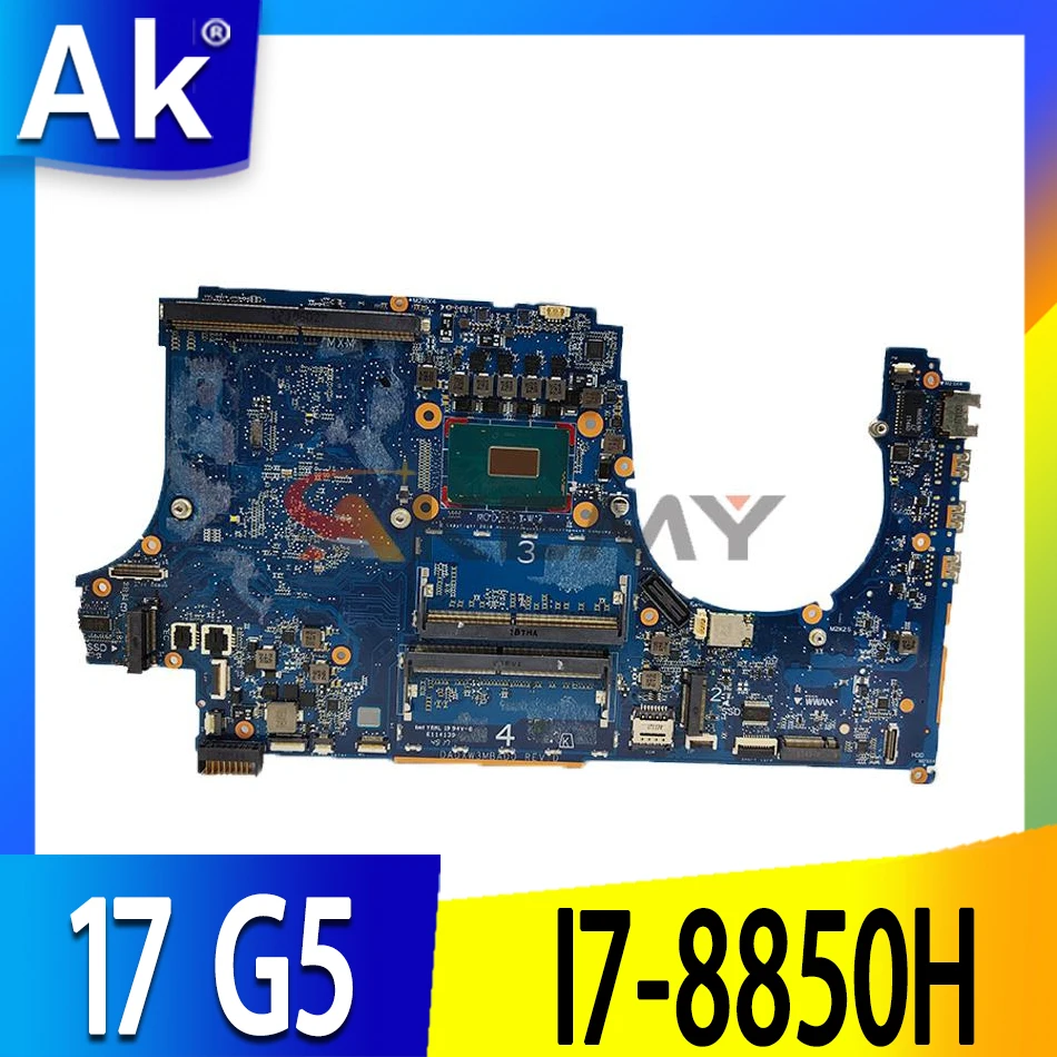 

For HP DA0XW3MBAH0 17 G5 laptop mainboard motherboard with I7-8850H CPU GM UMA