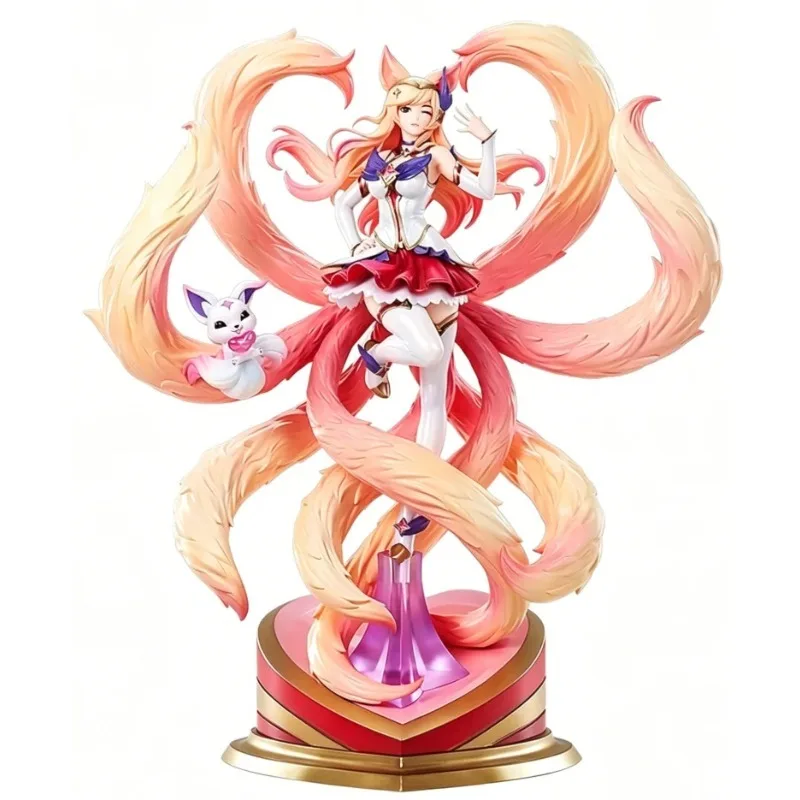 Фото 100% Оригинальная коллекционная фигурка Good Smile Company League of Legends Kiko Ahri Star Guardian, подарок, украшение №2