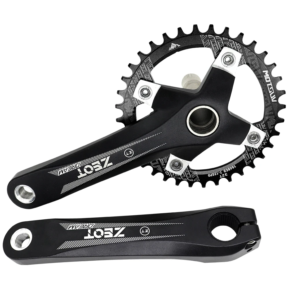 ZEOT 104BCD 170 мм коленчатый механизм для горного велосипеда 32/34/36/38T встроенный Hollowtech
