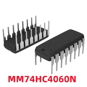 1PCS New Original MM74HC4060N 74HC4060N IC Chip Dual-column Integrated Circuit