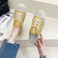 newcruve casual sneakers women genuine cow leather round toe cross tied platform sole ladies concise flat shoes all match