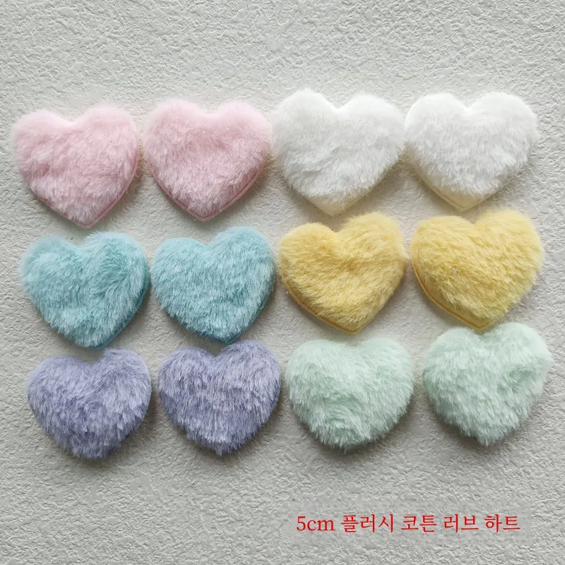 5 см плюшевое сердце любви средний хлопок добавлен ручной работы держатель для