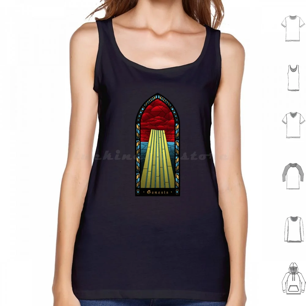 Genesis Tank Tops Vest Sleeveless Justice Ed Banger Ed Electro French Mr Breakbot Records Daft Oizo Music Busy Punk Touch P
