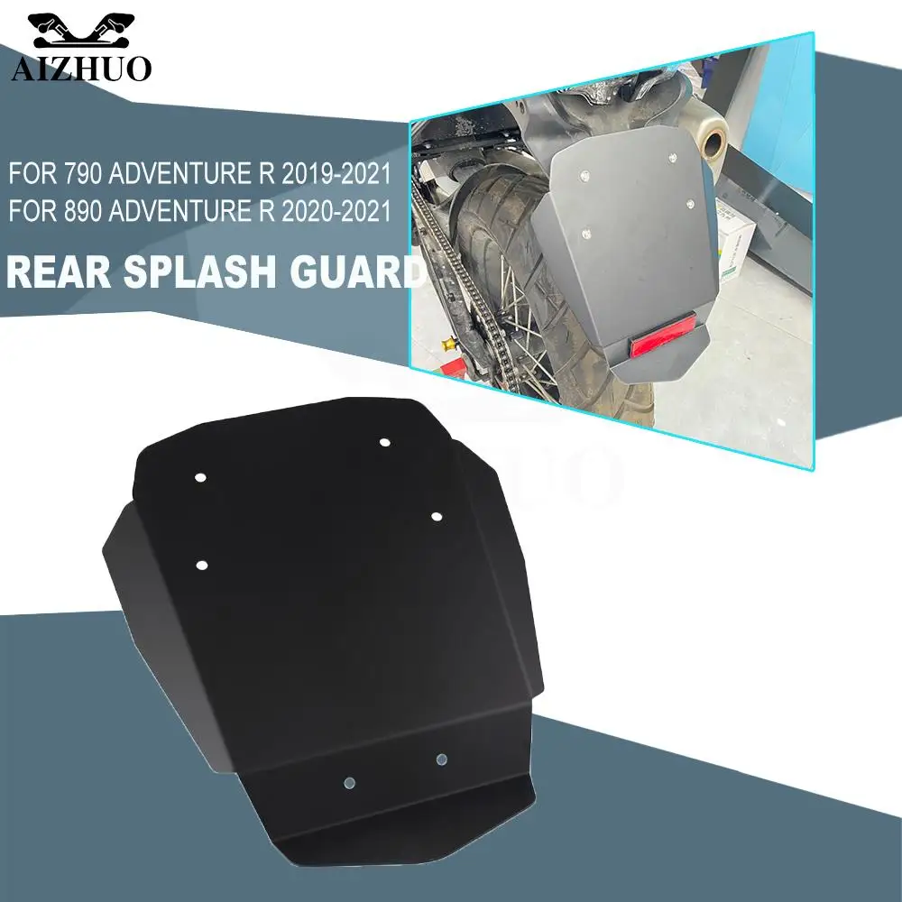 

For 790ADV R 2019-2021 890ADV R 2020 2021 ADV 790 890 Adventure R Motorcycle Rear Fender Mudguard Tire Hugger Splash Guard